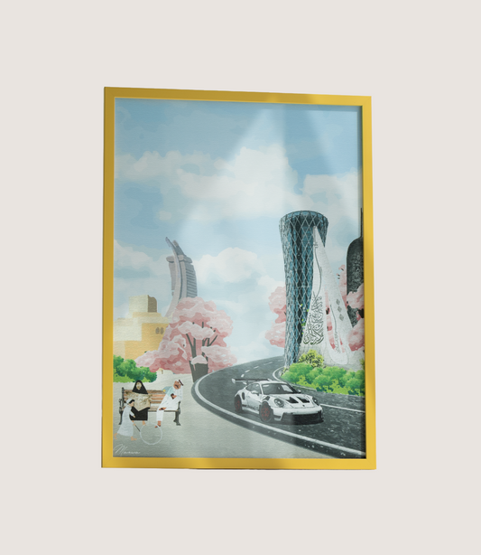 Hanami Season in Doha