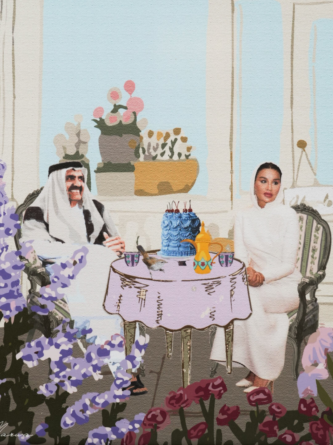 A Royal Scene