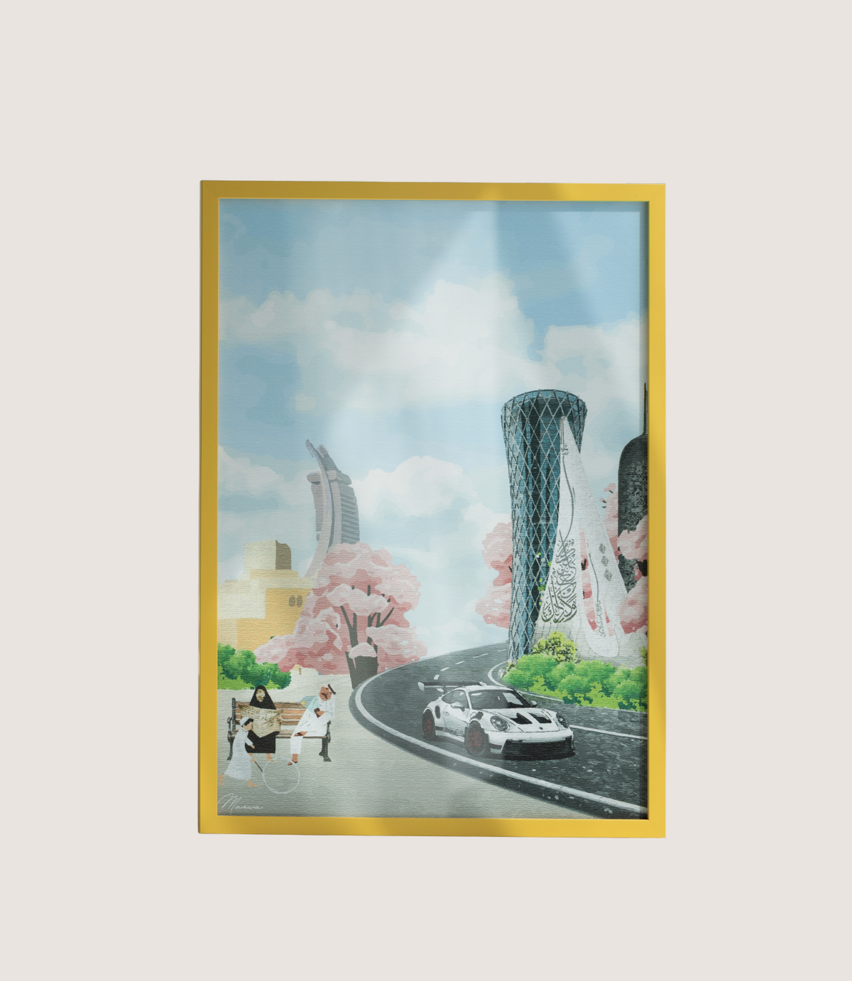 Hanami Season in Doha