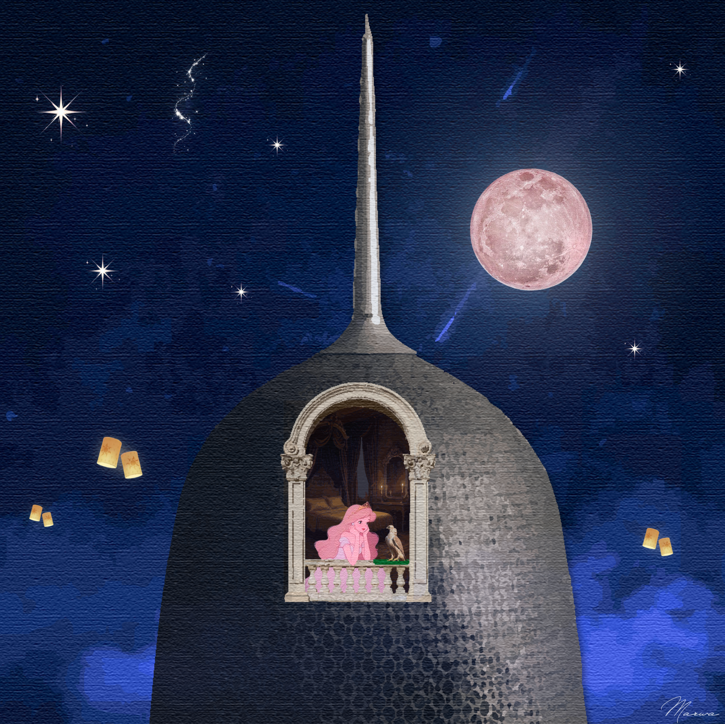 Princess Through The Terrace