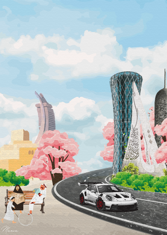 Hanami Season in Doha